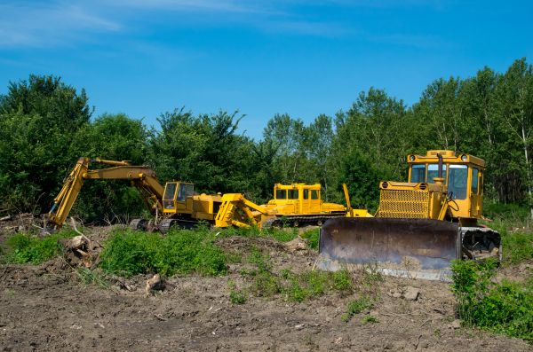 Bulldozer Clearing in Wexford